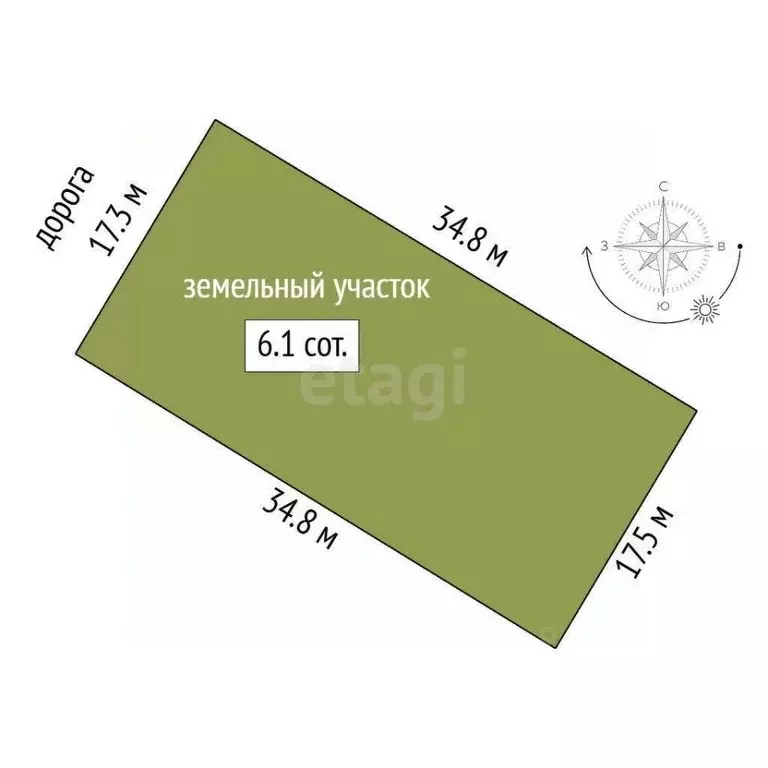 Участок в Крым, Симферопольский район, с. Мирное  (6.0 сот.) - Фото 2