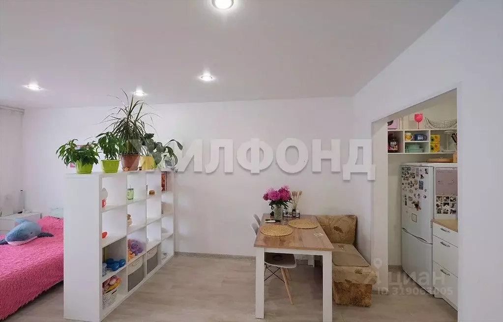 1-к кв. Новосибирская область, Новосибирск ул. Дмитрия Шмонина, 7 ... - Фото 1