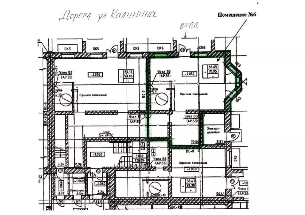 Торговая площадь в Ярославская область, Ярославль ул. Калинина, 34А ... - Фото 1
