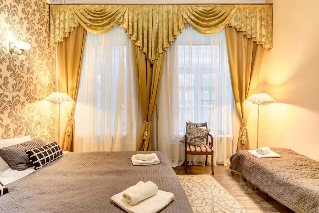 Комната Санкт-Петербург ул. Марата, 8 - Фото 1