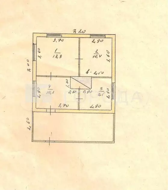 Дом 43,3 м на участке 40,8 сот. - Фото 0