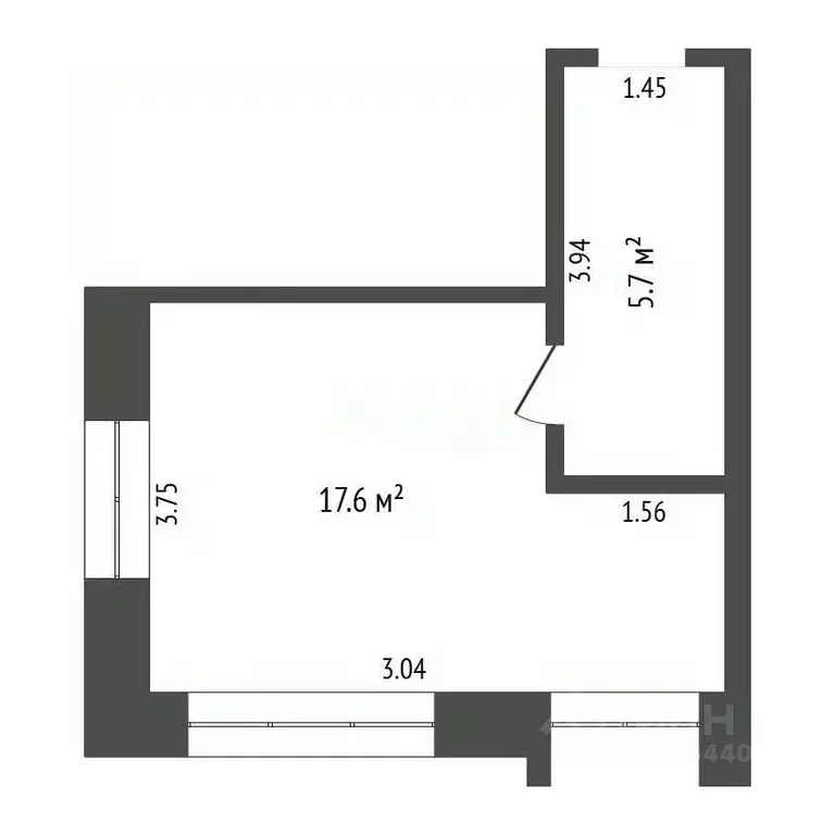 Офис в Тюменская область, Тюмень ул. Гастелло, 78 (23 м) - Фото 2
