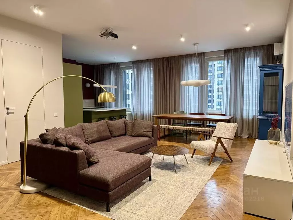 3-к кв. Москва Краснобогатырская ул., 90С1 (108.6 м) - Фото 1