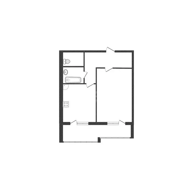 1-комнатная квартира: Белгород, бульвар Юности, 35Б (45.1 м) - Фото 1