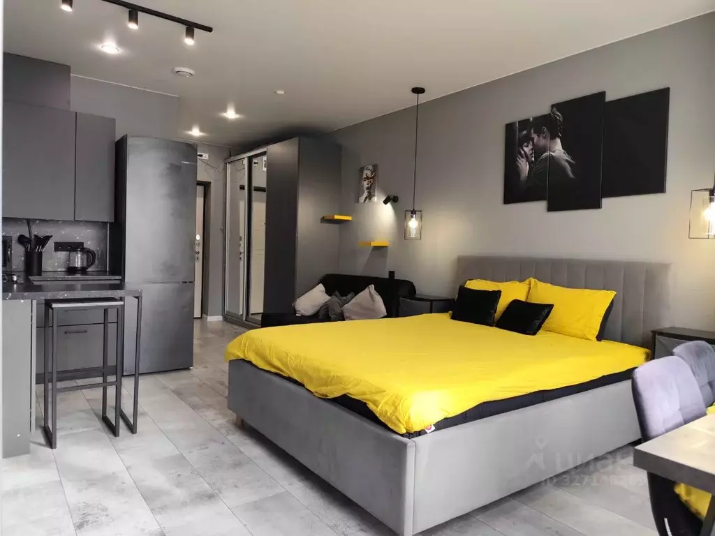 Студия Краснодарский край, Сочи Донская мкр, ул. Гончарова, 10 (35.0 ... - Фото 1