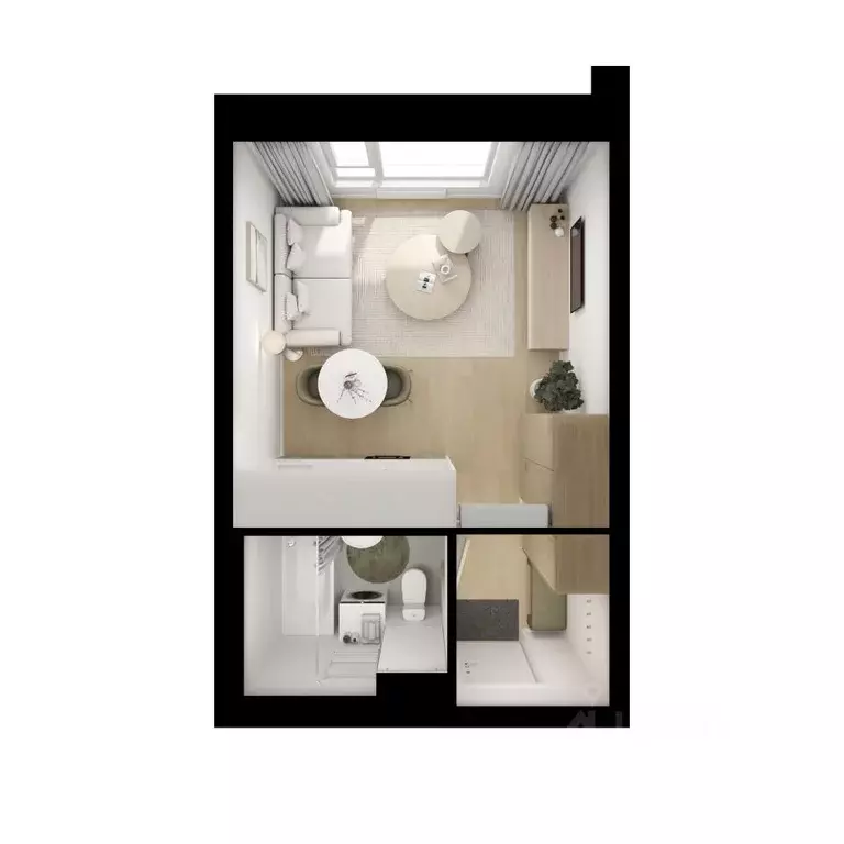 Студия Московская область, Мытищи Ярославский квартал жилой комплекс, ... - Фото 2