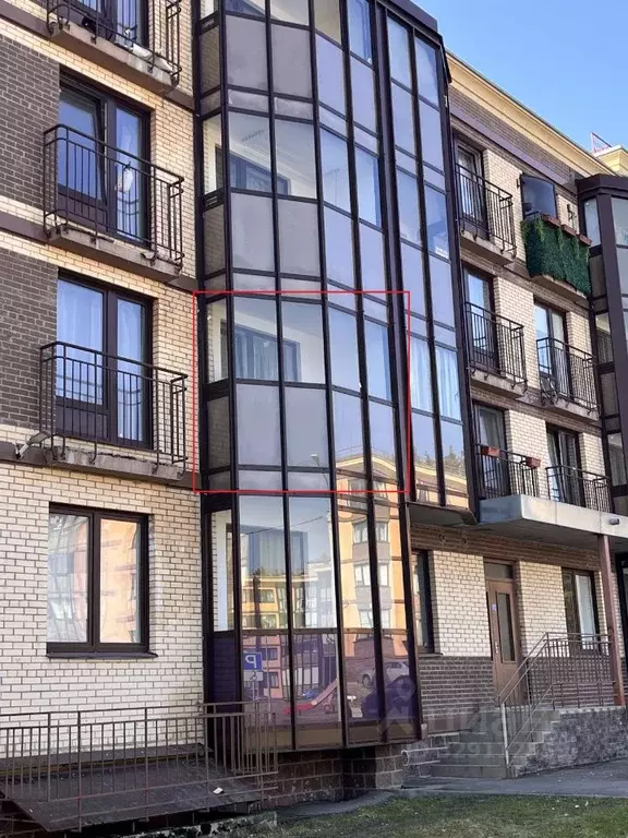 Студия Ленинградская область, Сертолово Всеволожский район, ул. ... - Фото 1