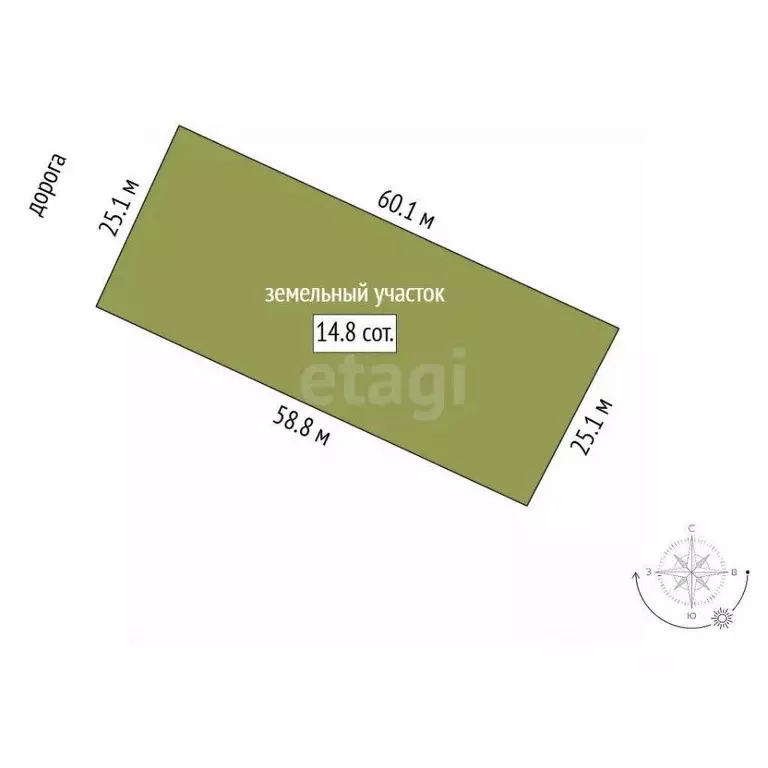 Участок в Владимирская область, Муром с. Панфилово,  (14.8 сот.) - Фото 2