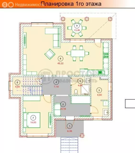 Дом в деревня Никульское, 142 (219 м) - Фото 2