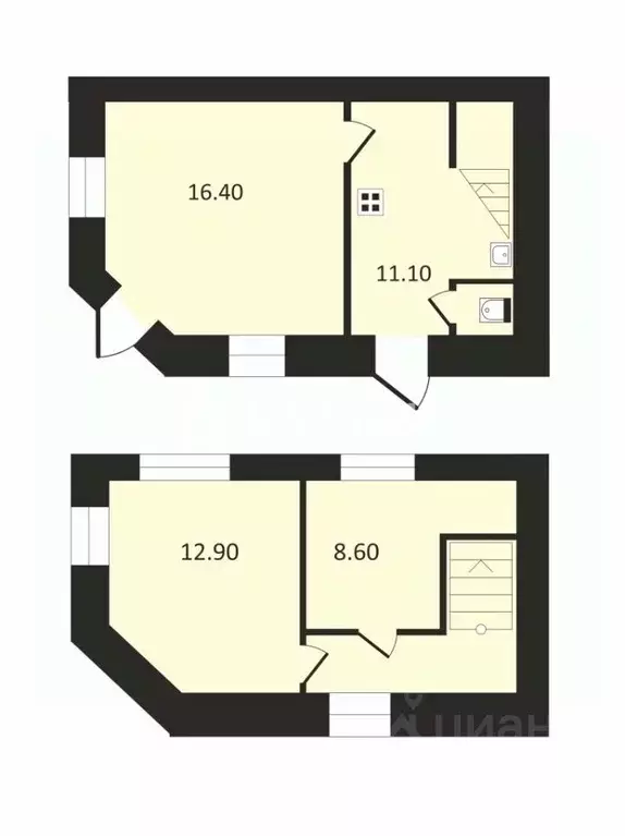 3-к кв. Санкт-Петербург Коломенская ул., 4Ж (53.6 м) - Фото 1