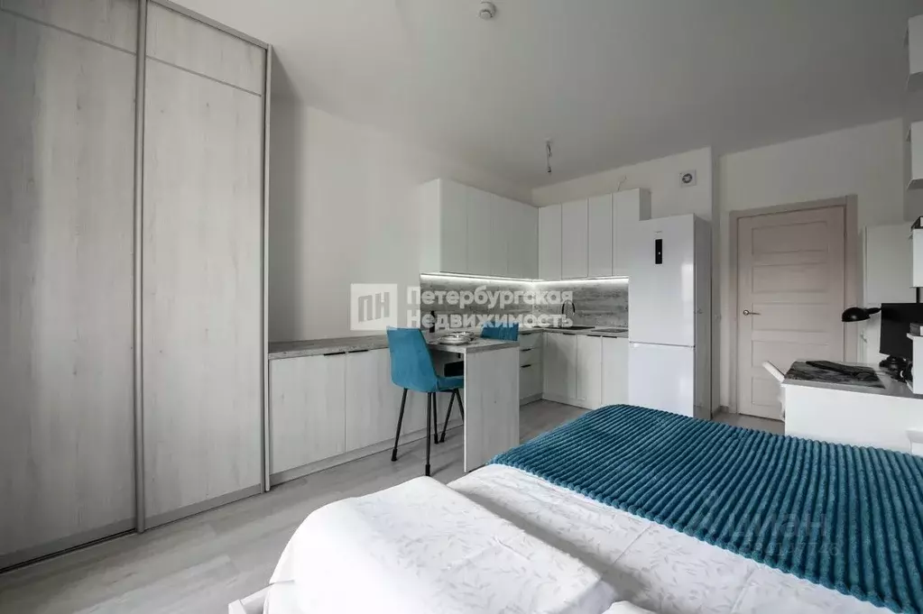 Студия Санкт-Петербург ул. Ультрамариновая, 10 (24.0 м) - Фото 1