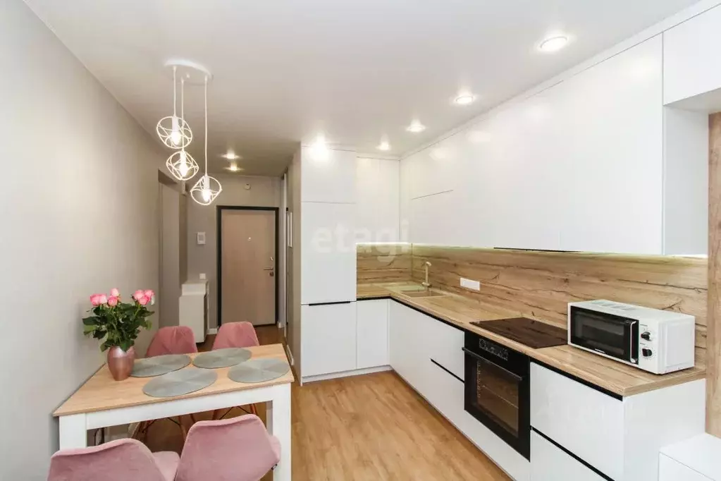 1-к кв. Тюменская область, Тюмень ул. Анатолия Клиндюка, 4к1 (38.0 м) - Фото 2