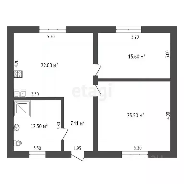Дом в Тюменская область, Тюменский муниципальный округ, с. Перевалово ... - Фото 2