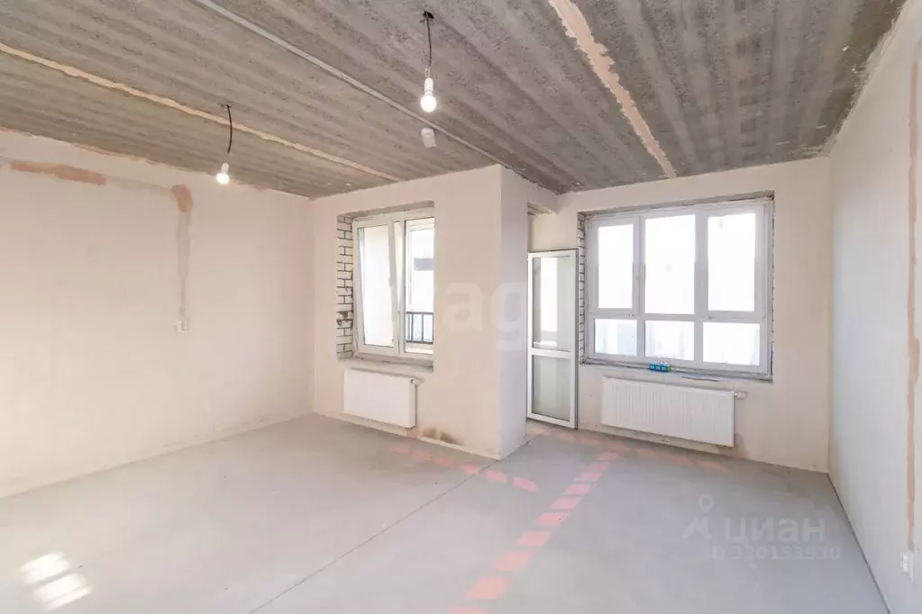 Студия Тюменская область, Тюмень ул. Василия Севергина, 2к3 (33.0 м) - Фото 1