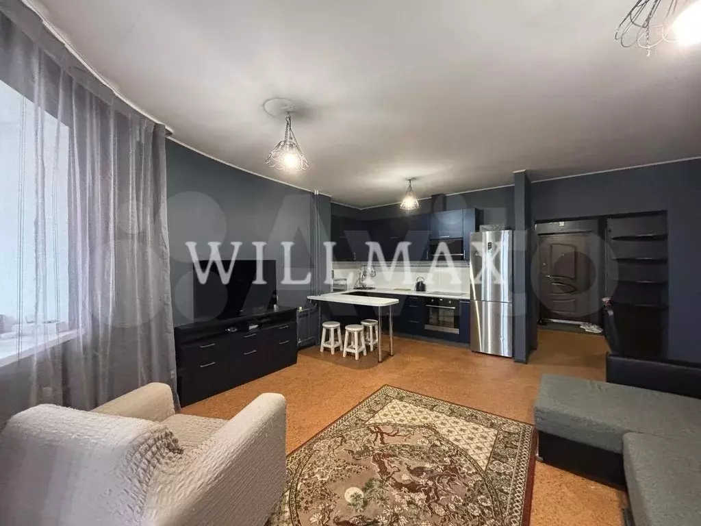 Квартира-студия, 41,6 м, 5/10 эт. - Фото 1