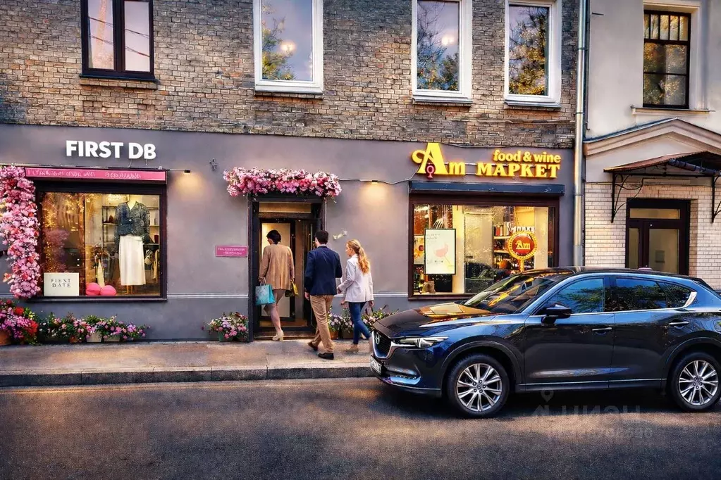 Помещение свободного назначения в Москва Большой Палашевский пер., ... - Фото 1