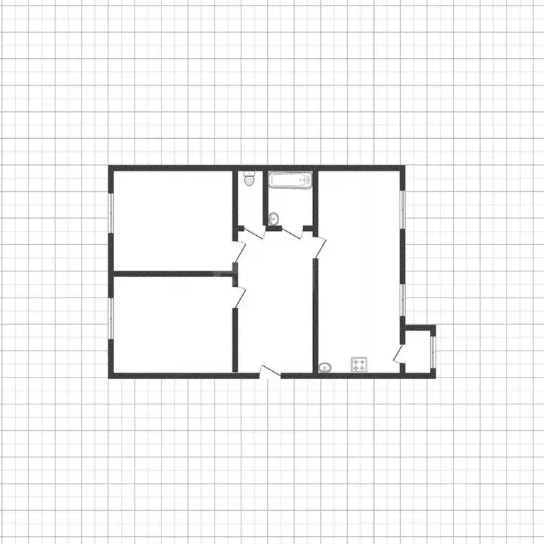 3-к кв. Смоленская область, Смоленск Нарвская ул., 7 (89.2 м) - Фото 2