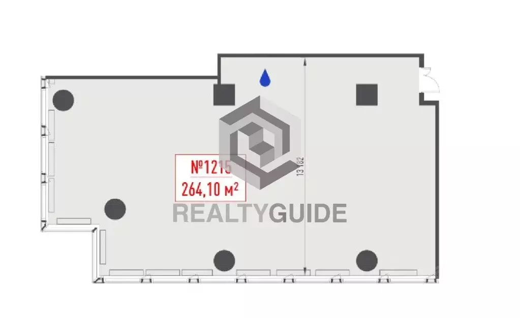 Офис в Москва Шмитовский проезд, 37с2 (262 м) - Фото 1