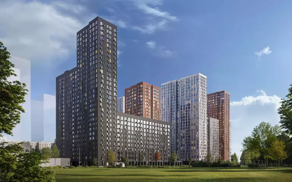 Студия Москва Южные Сады жилой комплекс, к2.1 (21.9 м) - Фото 1