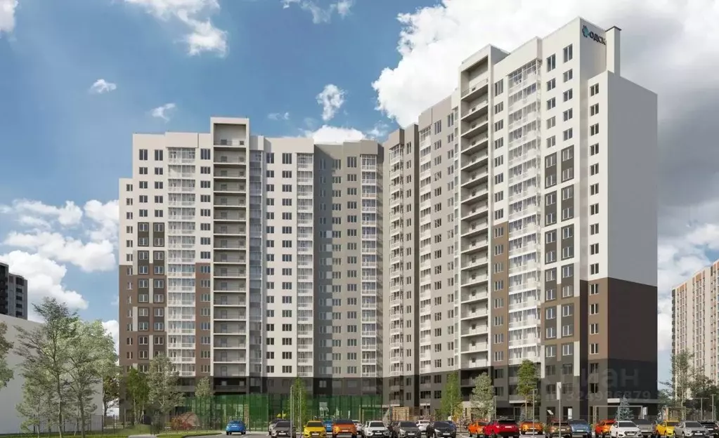 2-к кв. Липецкая область, Липецк Минская ул., 6Б (65.2 м) - Фото 2