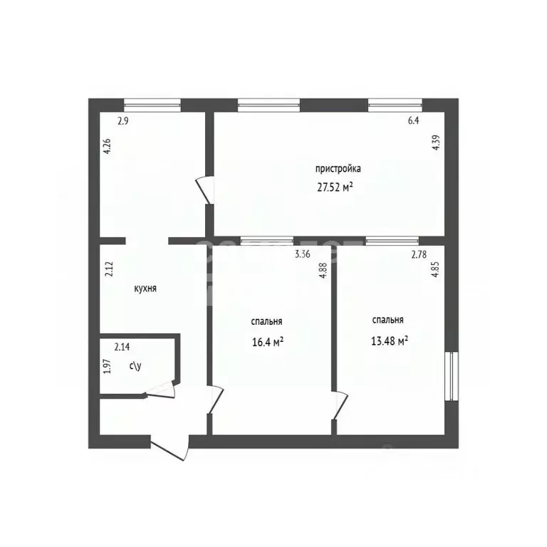 3-к кв. Дагестан, Дербент ул. М. Далгата, 1А (81.0 м) - Фото 2