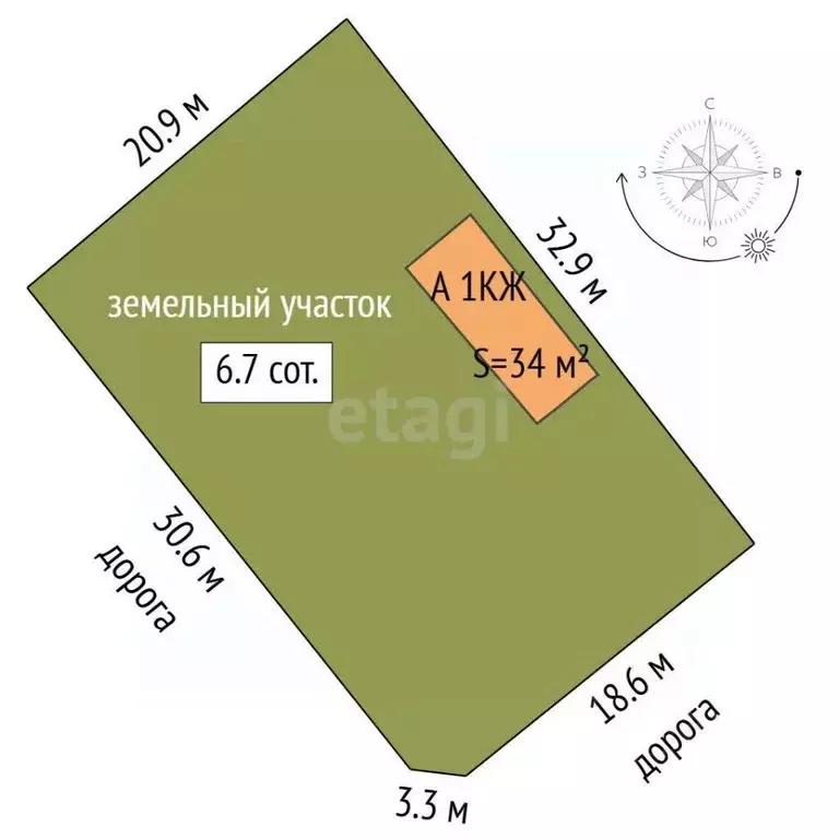 Дом в Тюменская область, Нижнетавдинский муниципальный округ, Геолог-2 ... - Фото 2