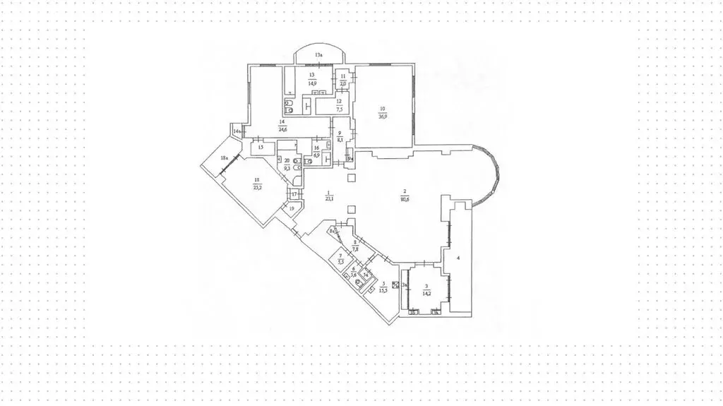 4-комнатная квартира: Москва, Звенигородская улица, 16к2 (300 м) - Фото 1