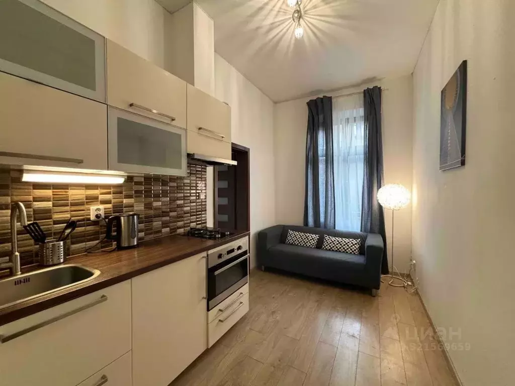 1-к кв. Санкт-Петербург Боровая ул., 78 (30.0 м) - Фото 1