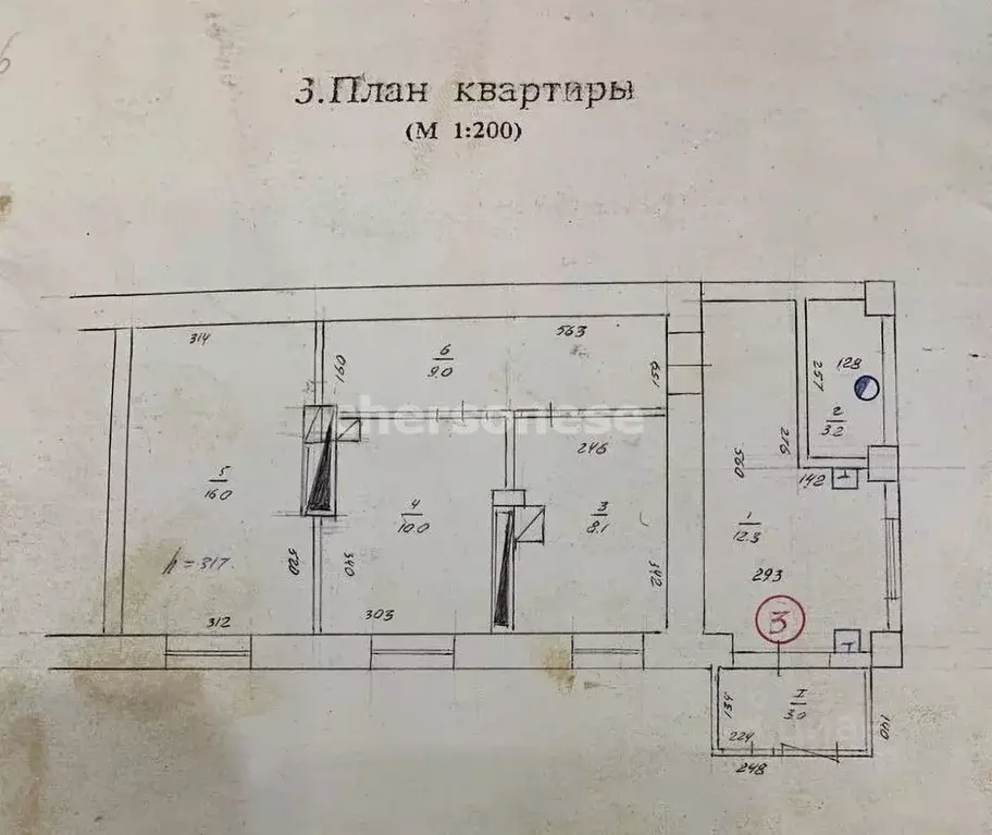 2-к кв. Севастополь ул. Морских Пехотинцев, 1 (61.6 м) - Фото 2