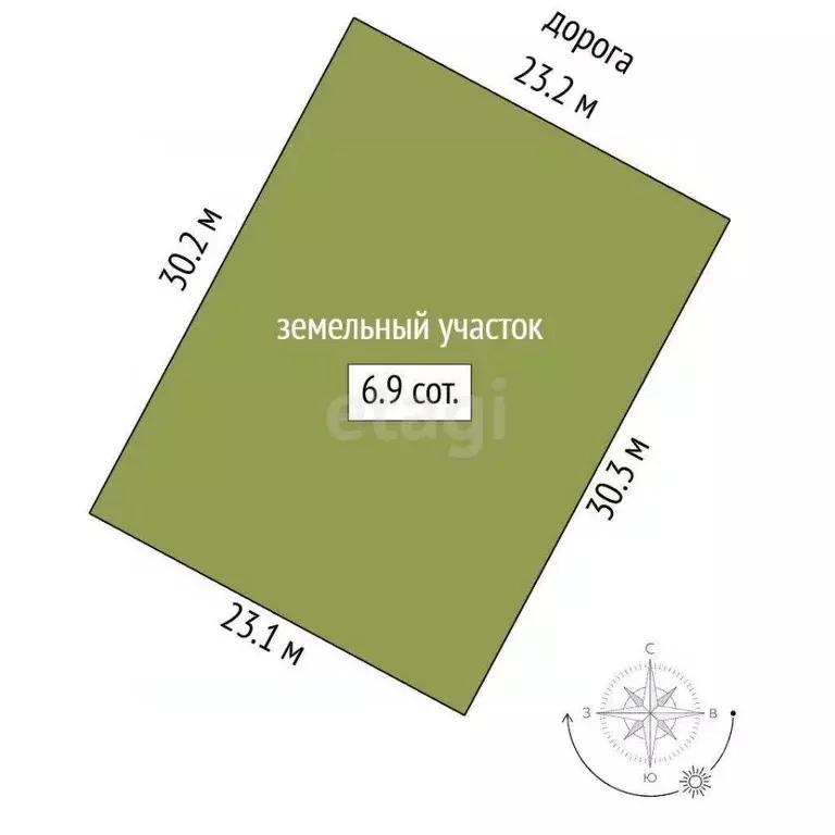 Участок в Мордовия, Лямбирский район, Берсеневское с/пос, Альтерра кп  ... - Фото 2