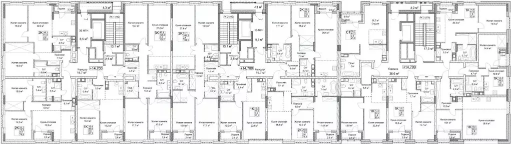 3-к кв. Нижегородская область, Нижний Новгород Ильинская ул. (108.1 м) - Фото 2