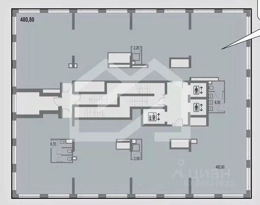 Помещение свободного назначения в Москва ул. Академика Челомея, 1А ... - Фото 2