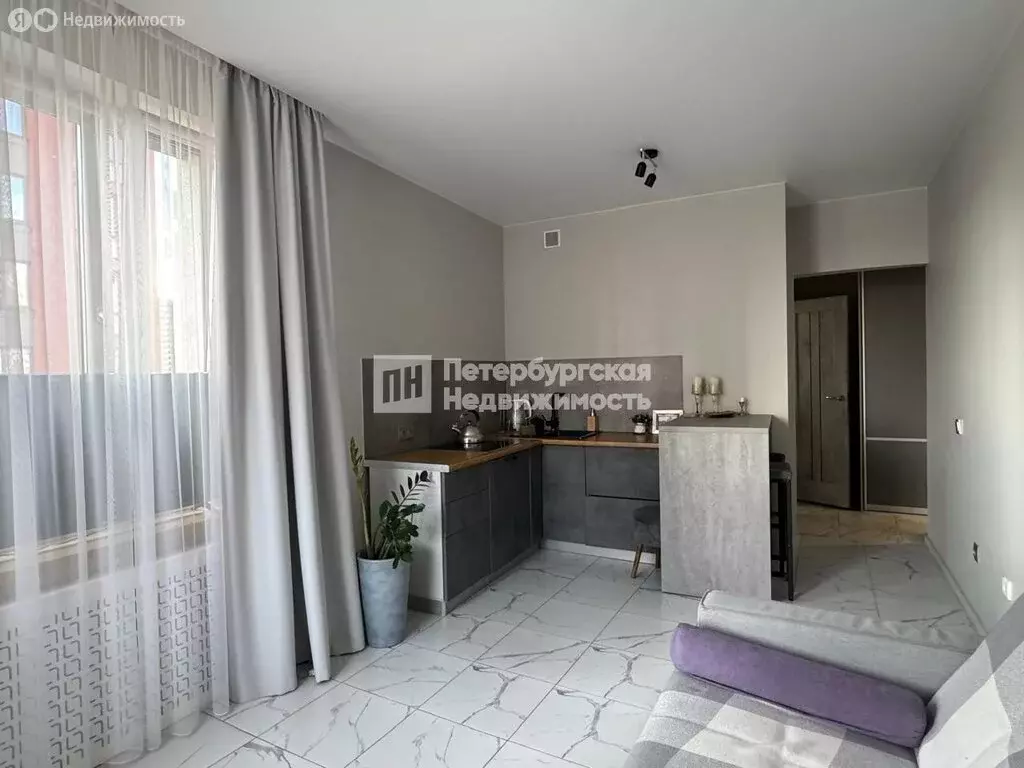 Квартира-студия: Санкт-Петербург, Комендантский проспект, 60к1 (26.2 ... - Фото 2