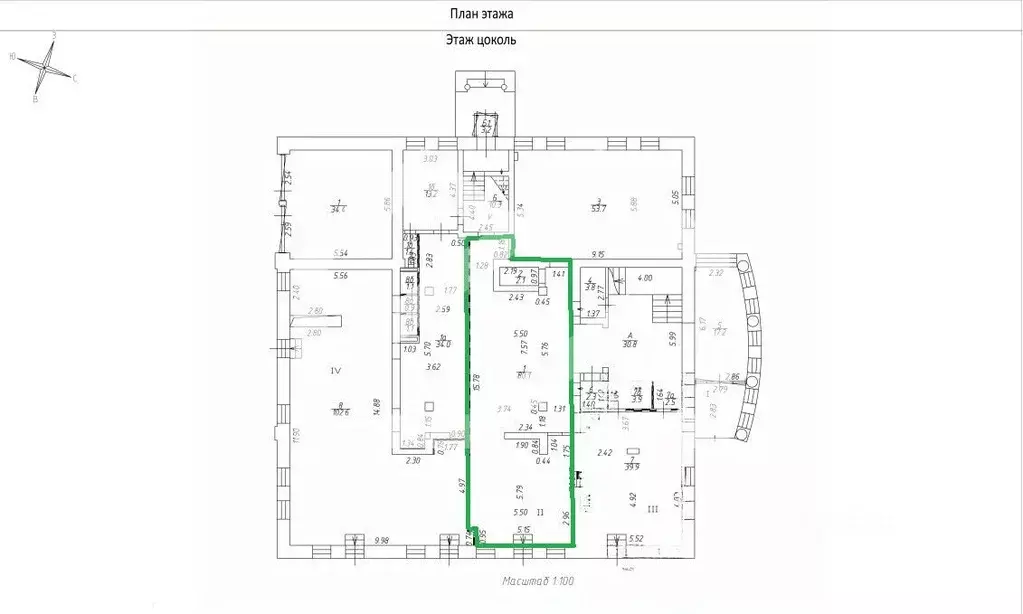 Помещение свободного назначения в Москва Бауманская ул., 58/25С1 (136 ... - Фото 2