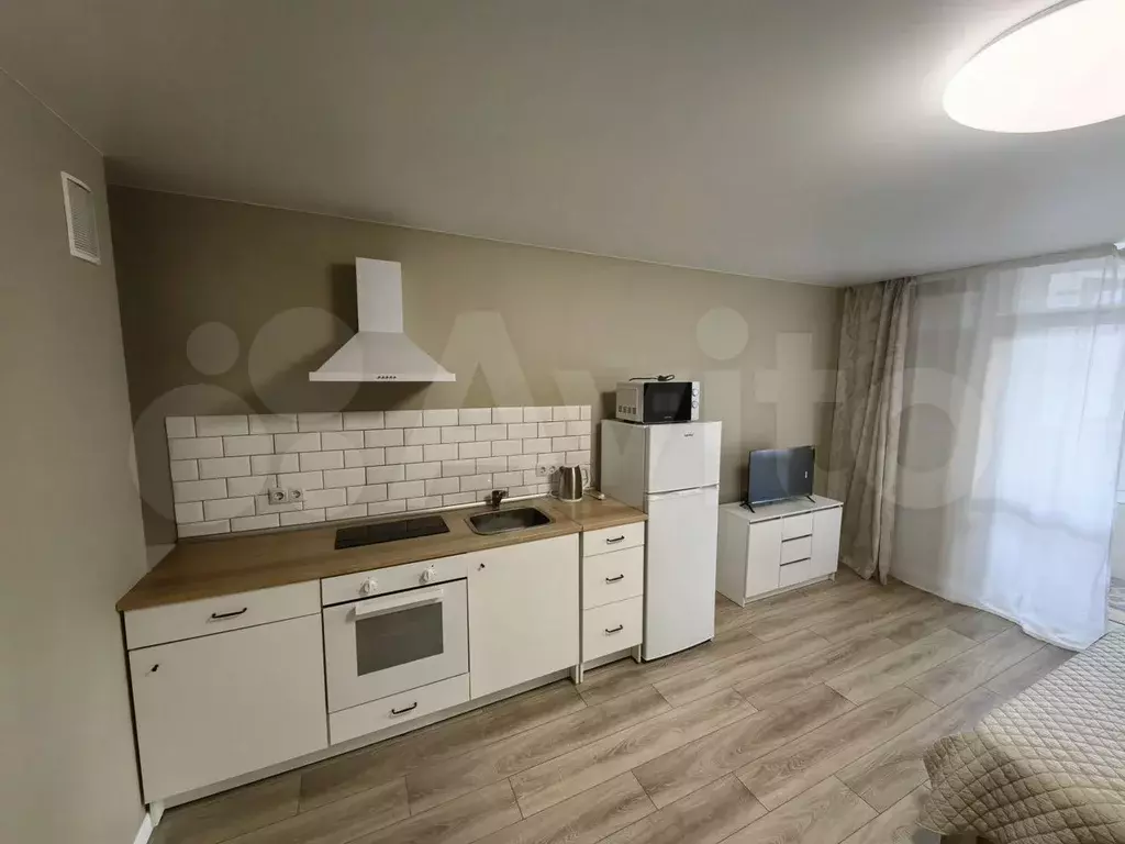 Квартира-студия, 32 м, 12/19 эт. - Фото 1