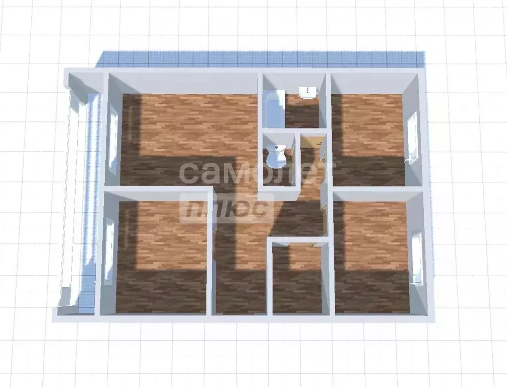 3-к кв. Приморский край, Находка ул. Фрунзе, 12 (62.3 м) - Фото 1