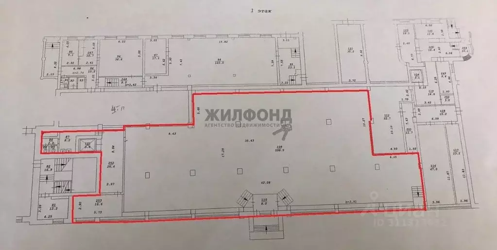Торговая площадь в Новосибирская область, Новосибирск ... - Фото 1