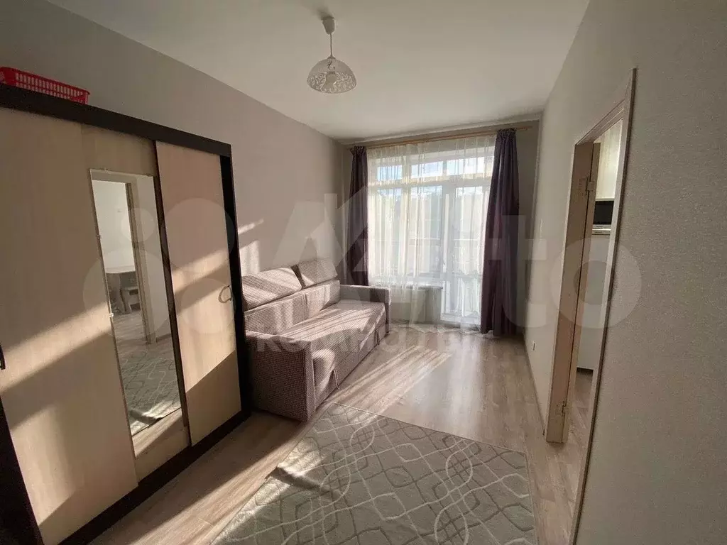 1-к. квартира, 32,5 м, 4/17 эт. - Фото 1