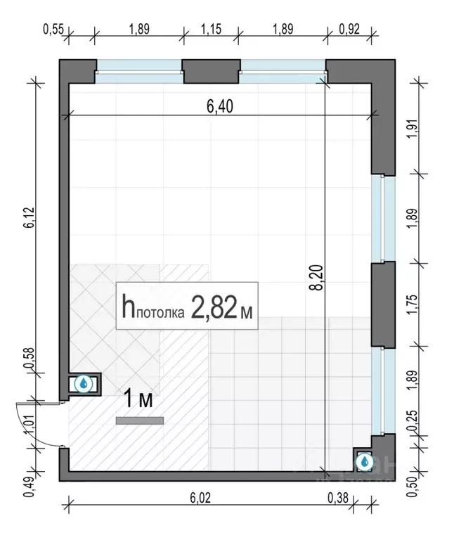 2-к кв. Московская область, Мытищи Белый Grad жилой комплекс, 12.1 ... - Фото 1