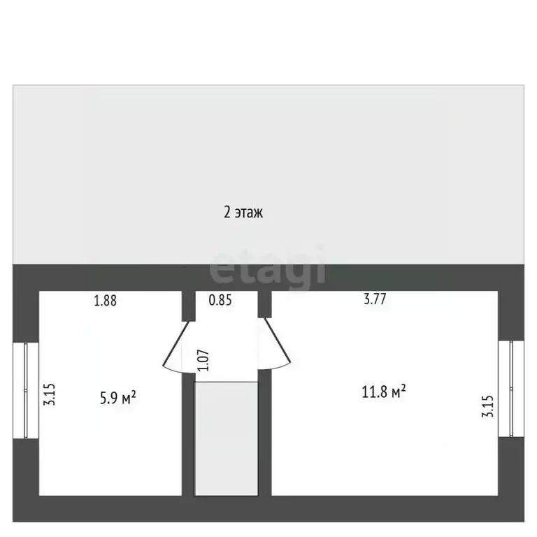 Дом в Башкортостан, Гафурийский район, Красноусольский сельсовет, ... - Фото 2