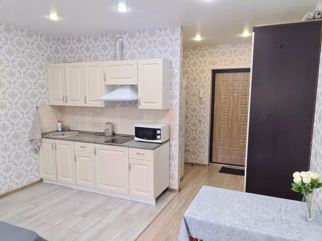 Студия Московская область, Домодедово Южный мкр, ул. Курыжова, 32 ... - Фото 1