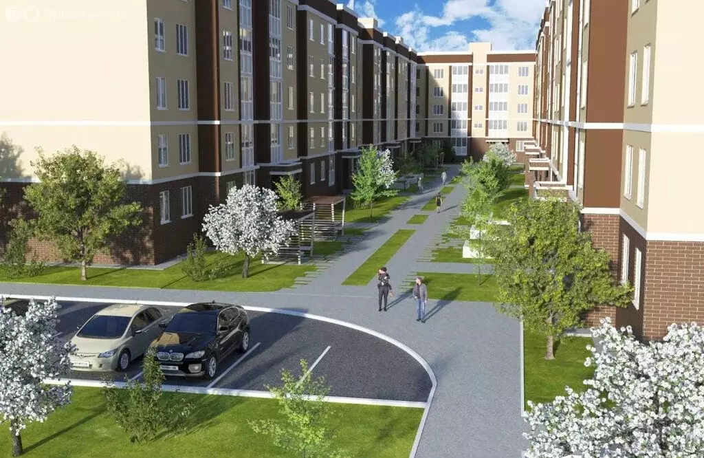 2-комнатная квартира: Сокуры, Берёзовая улица, 3 (57 м) - Фото 1