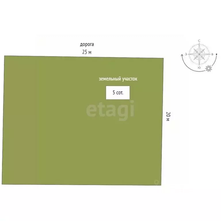 Участок в Крым, Керчь Дельфин садовое товарищество, ул. Вишневая (5.0 ... - Фото 2