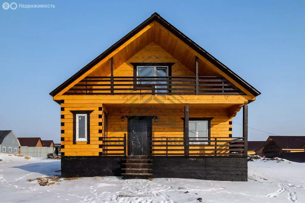 Дом в городской округ Красноярск, посёлок Солонцы (123 м) - Фото 1