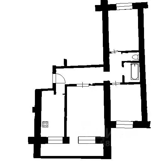 3-к кв. Самарская область, Самара Черемшанская ул., 156 (70.0 м) - Фото 1