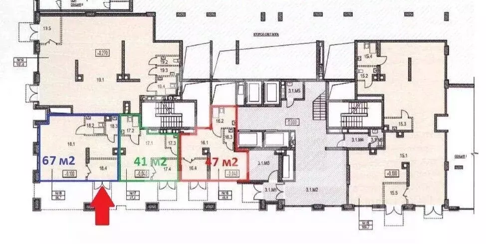 Помещение свободного назначения в Москва ул. Архитектора Власова, 71к2 ... - Фото 2