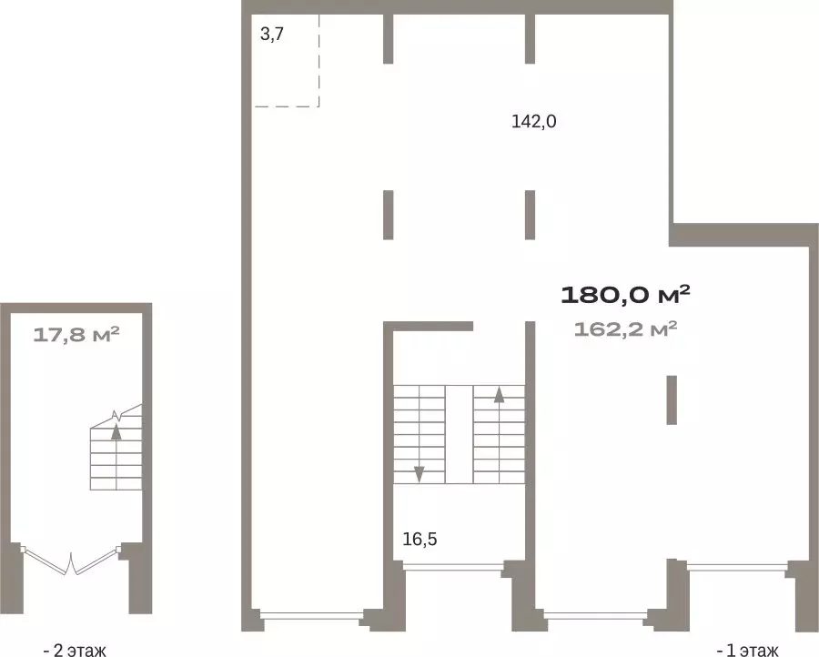 Помещение свободного назначения (180.01 м) - Фото 1