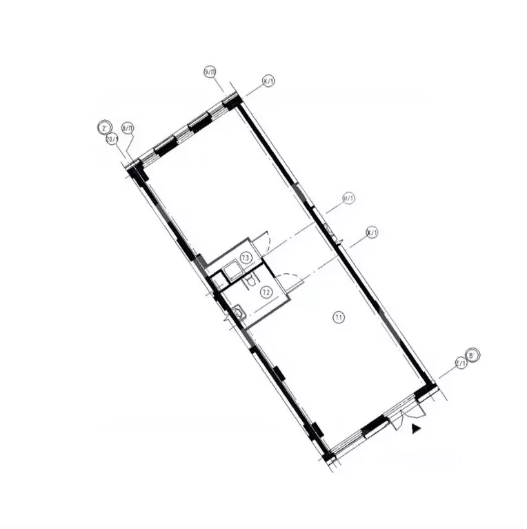 Торговая площадь в Москва 3-я Гражданская ул., 1 (101 м) - Фото 2