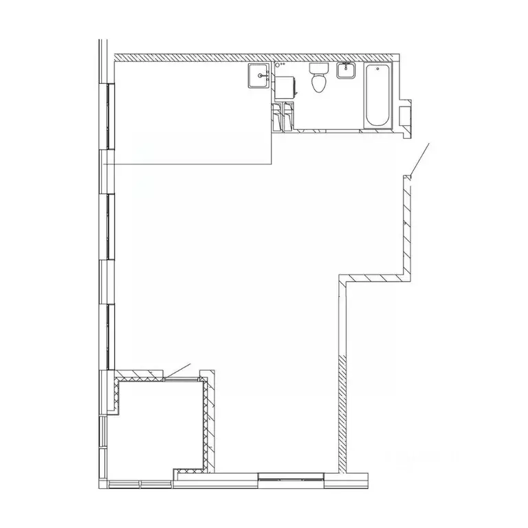 3-к кв. Приморский край, Владивосток Посейдония жилой комплекс, 1/1 ... - Фото 1