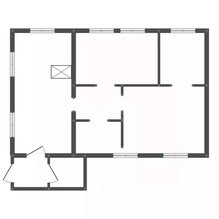 Дом в Амурская область, Свободный Поселковый пер., 12/1 (54 м) - Фото 1